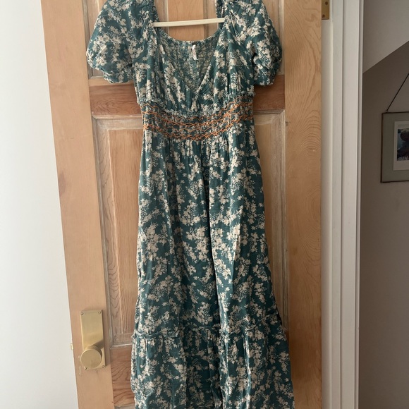 Free People 🐚 
Ellie Printed Maxi Dress - medium. New w/o tags - Picture 7 of 9